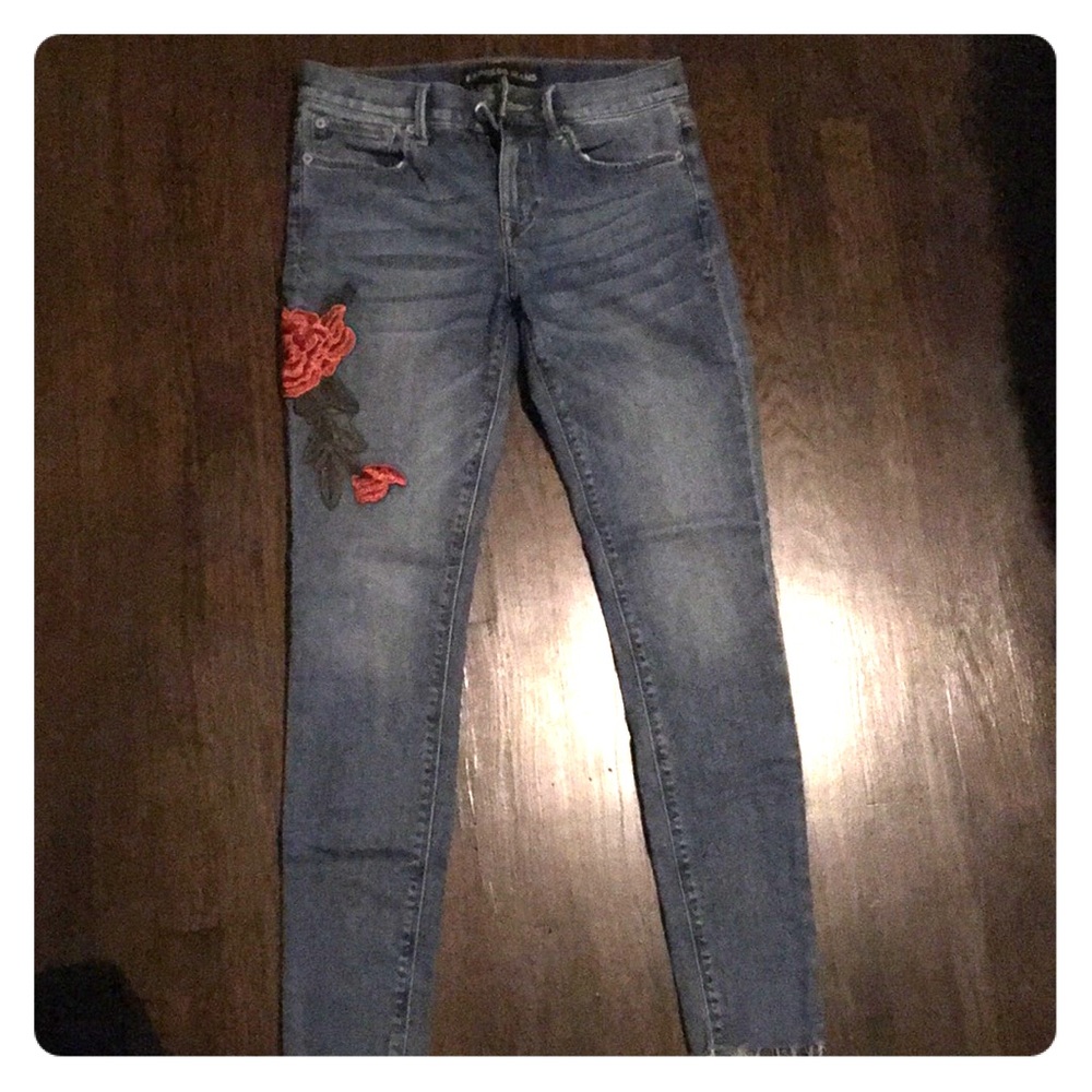 Express Jeans Ankle Legging